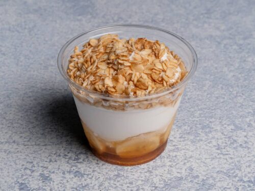 Yogurt maple banana